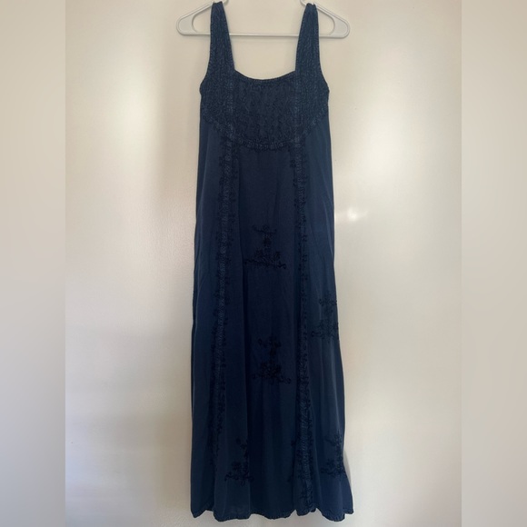 Long blue Studio West dress - Picture 1 of 6